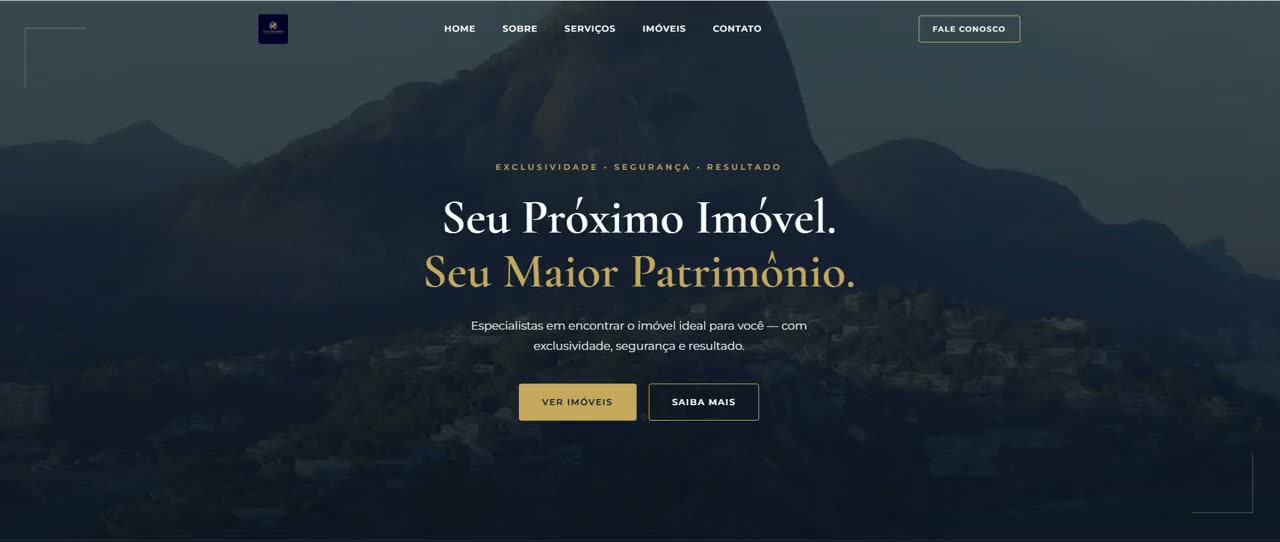 Preview do site da Rodrigues Moriá